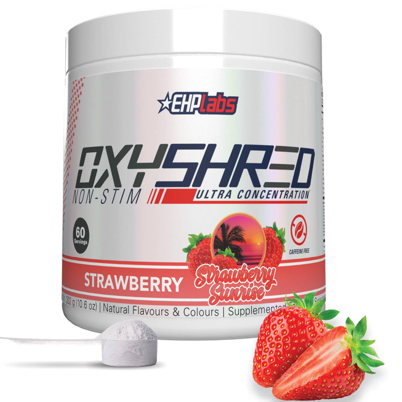 EHP Labs OxyShred Non-Stim 300g Strawberry Sunrise