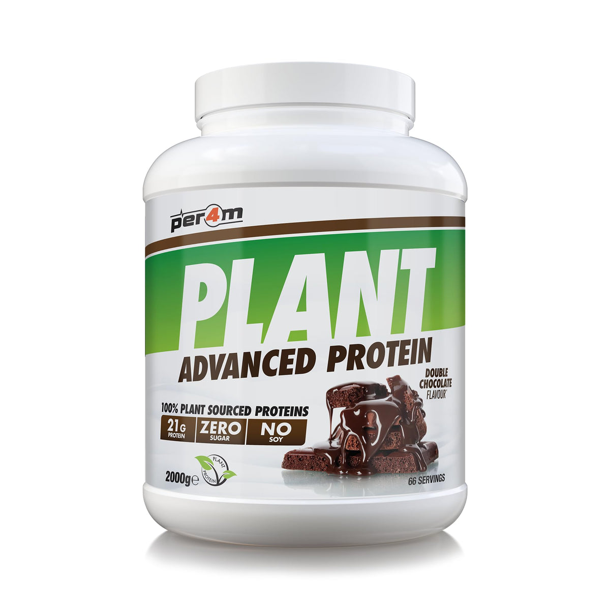 Per4m Plant Protein 2kg Double Chocolate