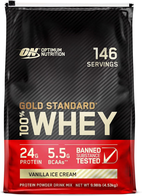 Optimum Nutrition Gold Standard 100% Whey 4.54kg Delicious Strawberry