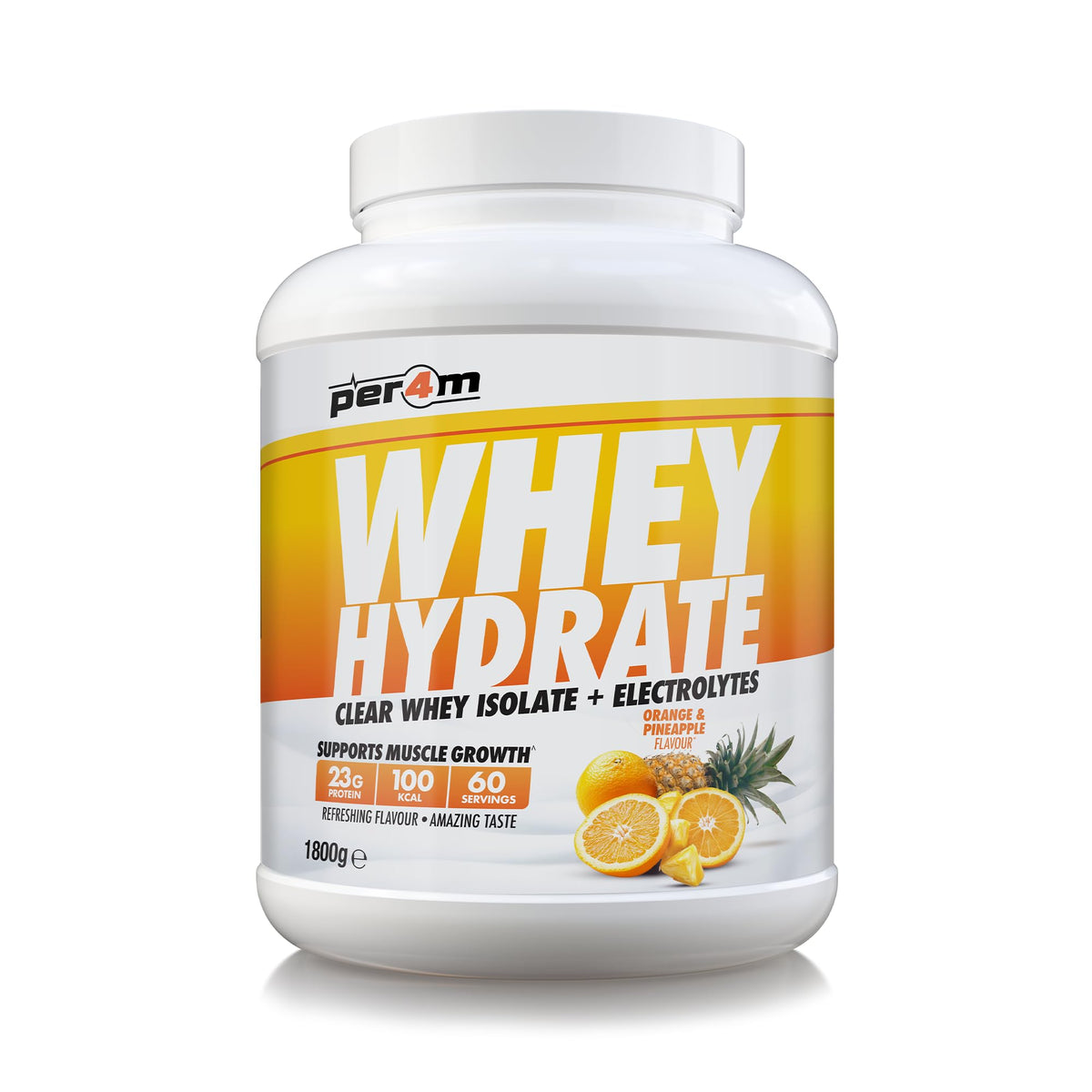 Per4m Whey Hydrate 1.8kg Orange and Pineapple