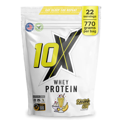 10X Athletic Whey Protein 700g Banana Split