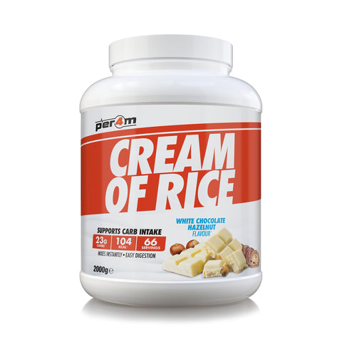 Per4m Cream of Rice 2kg White Chocolate Hazelnut