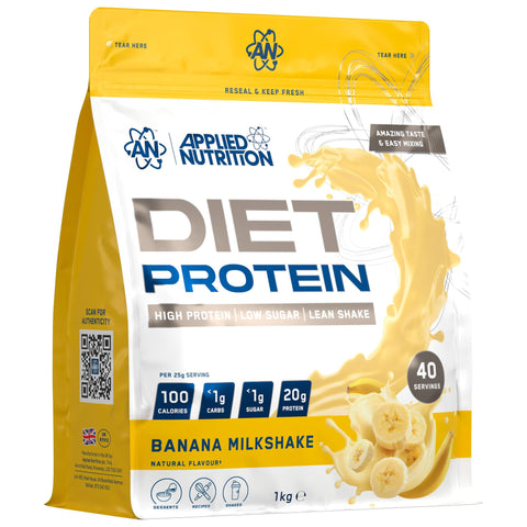 Applied Nutrition Diet Whey 1kg Banana Milkshake