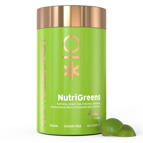 Nutriburst Nutri Greens 60 Gummies Apple