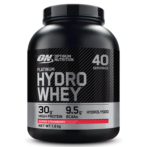 Optimum Nutrition Platinum Hydro Whey 1.6kg Strawberry