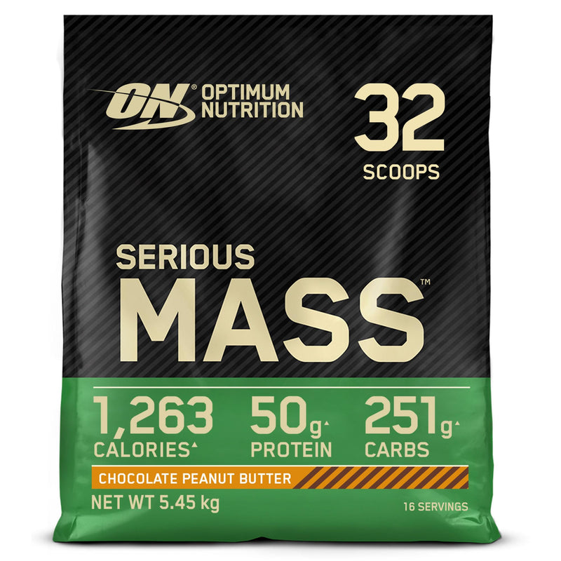 Optimum Nutrition Serious Mass 5.45kg Chocolate Peanut Butter