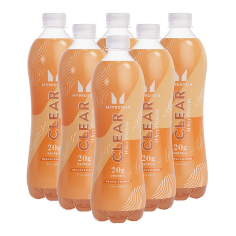 MyProtein Clear Protein Water RTD 6x500ml Orange & Mango