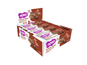 Novo Nutrition Novo Protein Wafer Bar 12x40g Milk Chocolate