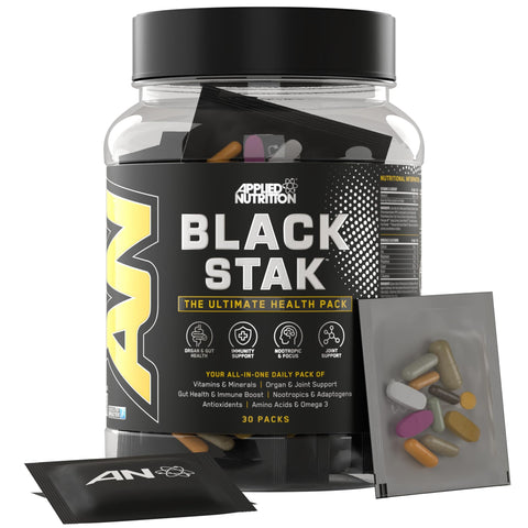 Applied Nutrition Black Stak- Ultimate Health Pack 30 Sachets