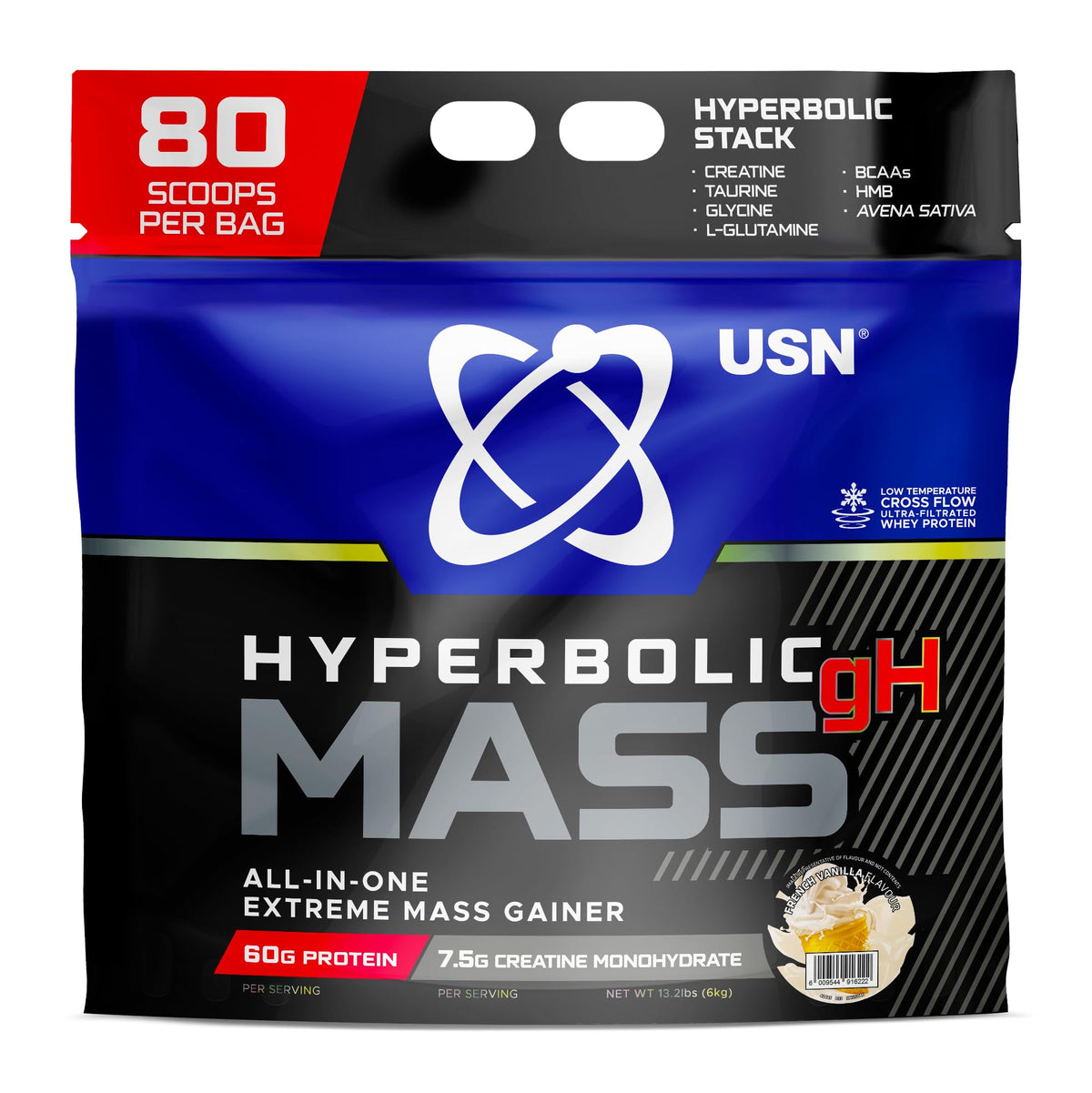USN Hyperbolic Mass 6kg Vanilla — USN — image 1