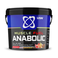 USN Muscle Fuel Anabolic Variety Pack 4kg Peanut Caramel/Choc/Strawb/Banana