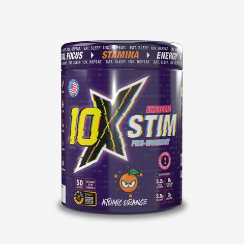 10X Athletic STIM 600g Atomic Orange