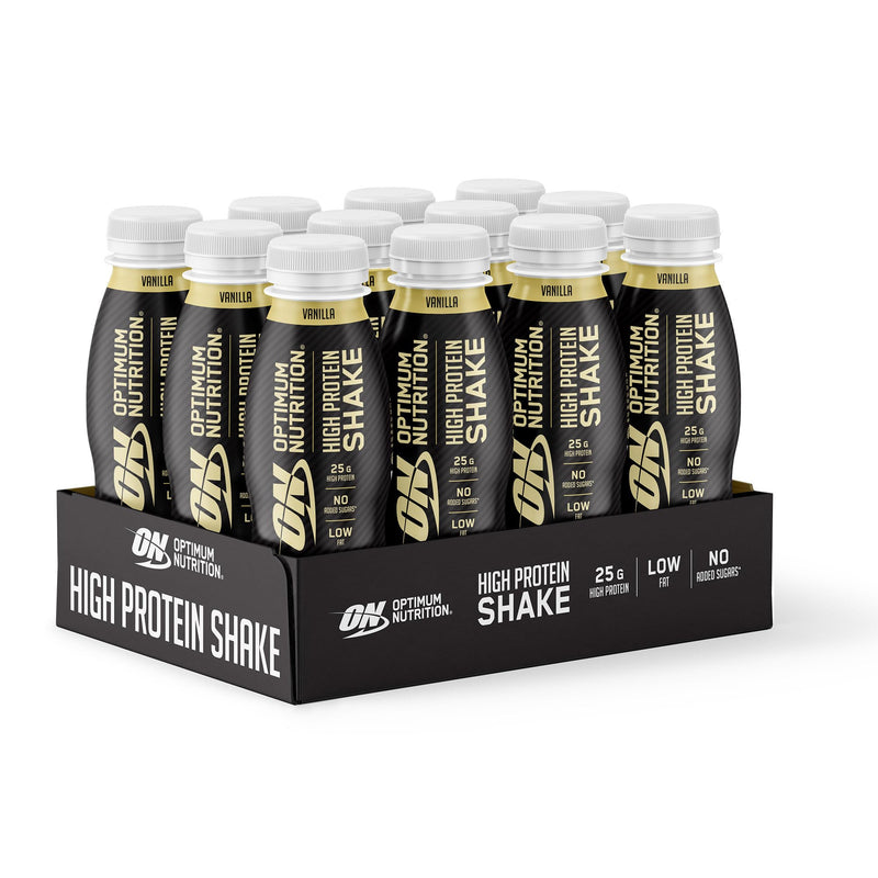 Optimum Nutrition Protein Shake 12x330ml Vanilla