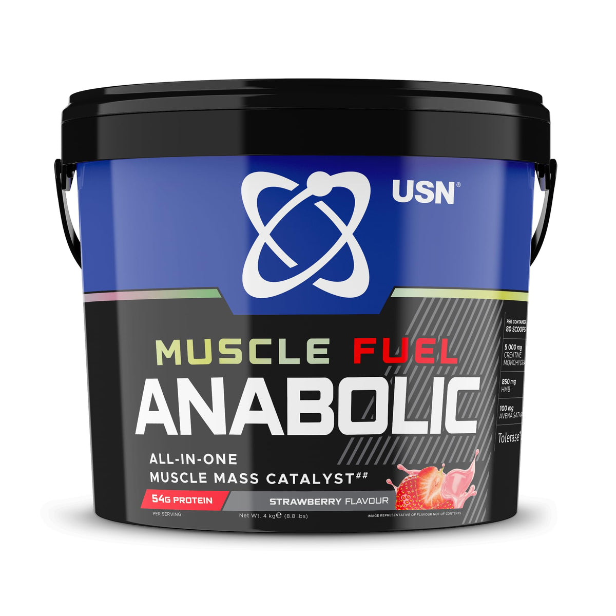 USN Muscle Fuel Anabolic 4kg Strawberry
