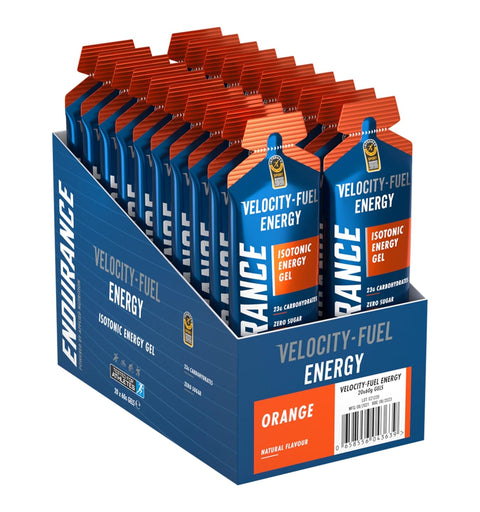 Applied Nutrition Endurance Velocity Energy Gel 20x60g Orange