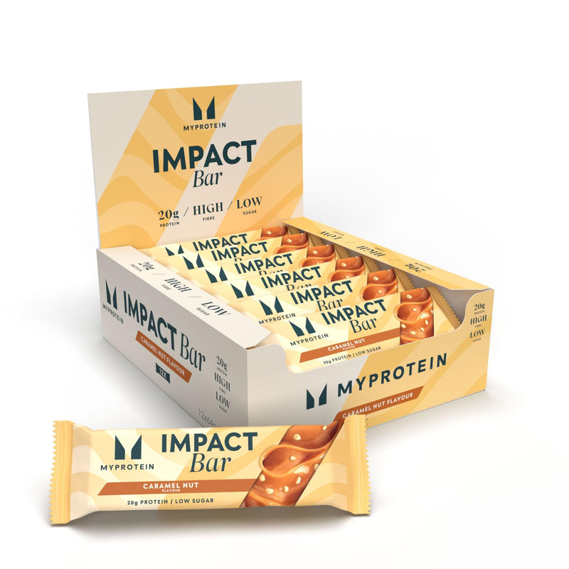 MyProtein Impact Protein Bar 12x64g Caramel