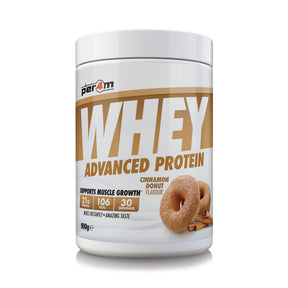 Per4m Advanced Whey Protein 900g Cinnamon Donut