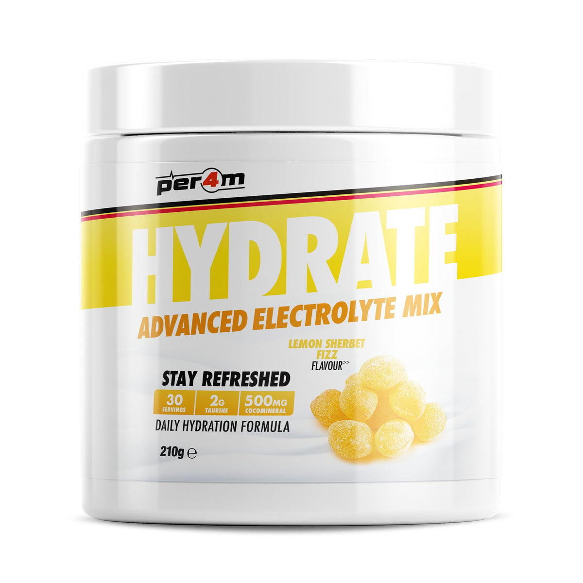 Per4m Hydration 210g Lemon Sherbet Fizz