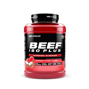 Outangled Beef Iso Plus 1.8kg Raspberry Coconut