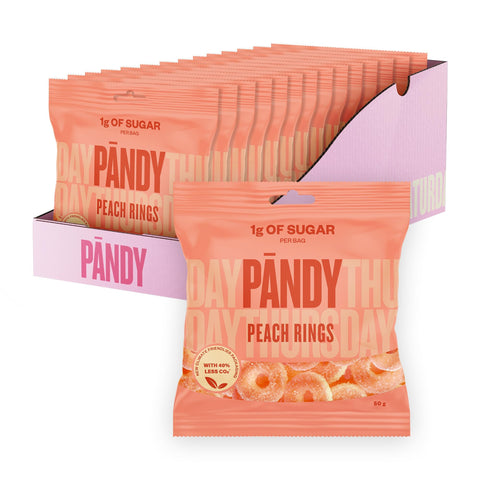PANDY Candy 14x50g Peach Rings