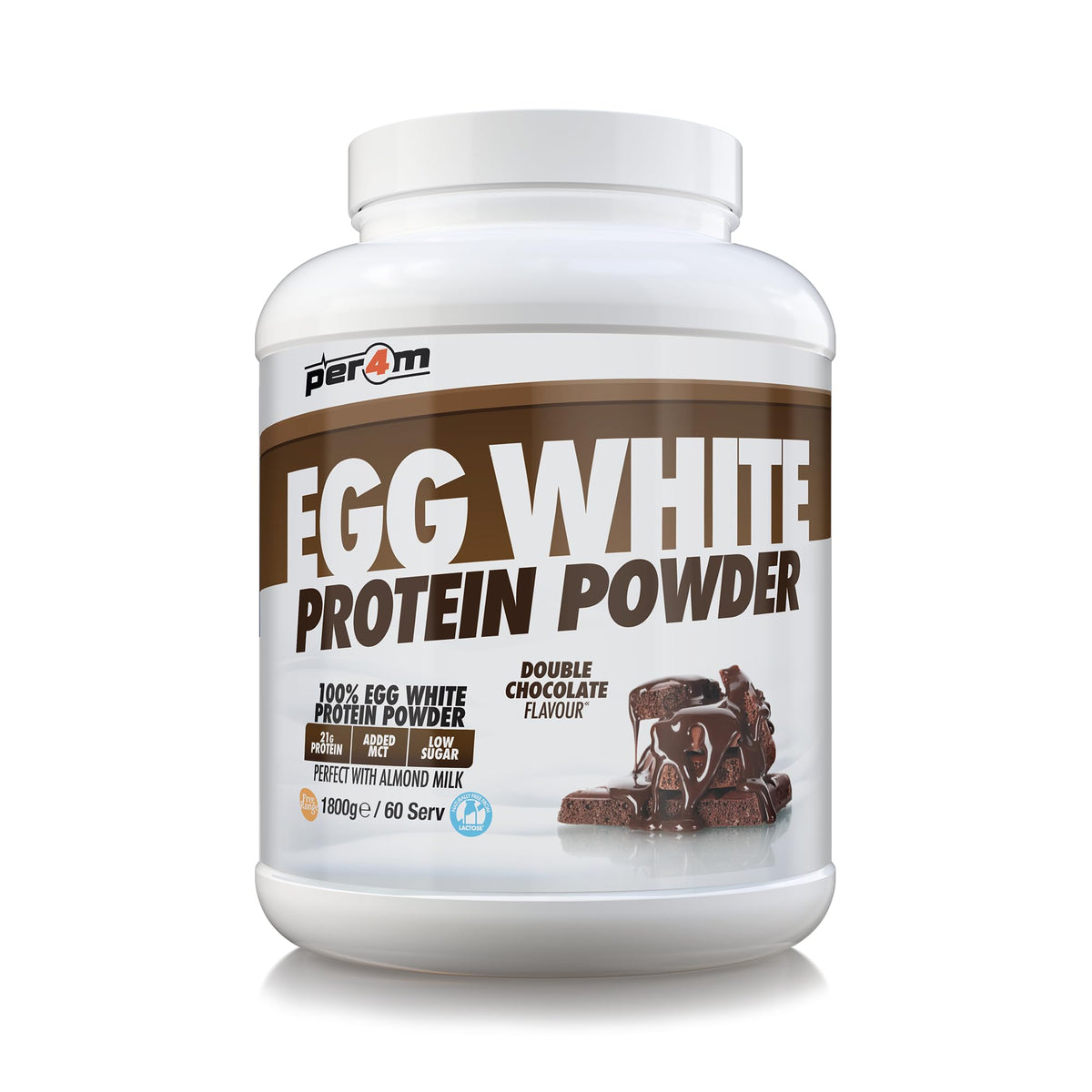 Per4m Egg Protein 1.8kg Double Chocolate