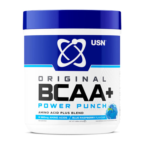 USN BCAA Power Punch 400g Blue Raspberry