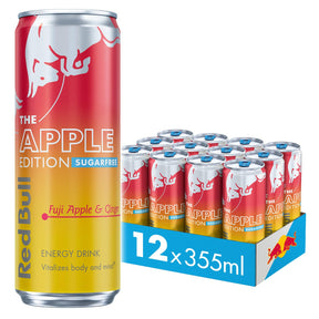 Red Bull Sugar Free 12x355ml Fuji Apple & Ginger