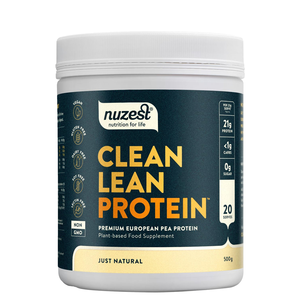 Nuzest Clean Lean Protein 500g Just Natural