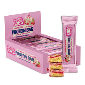 Mountain Joes Protein Bar 12x55g Raspberry Ripple