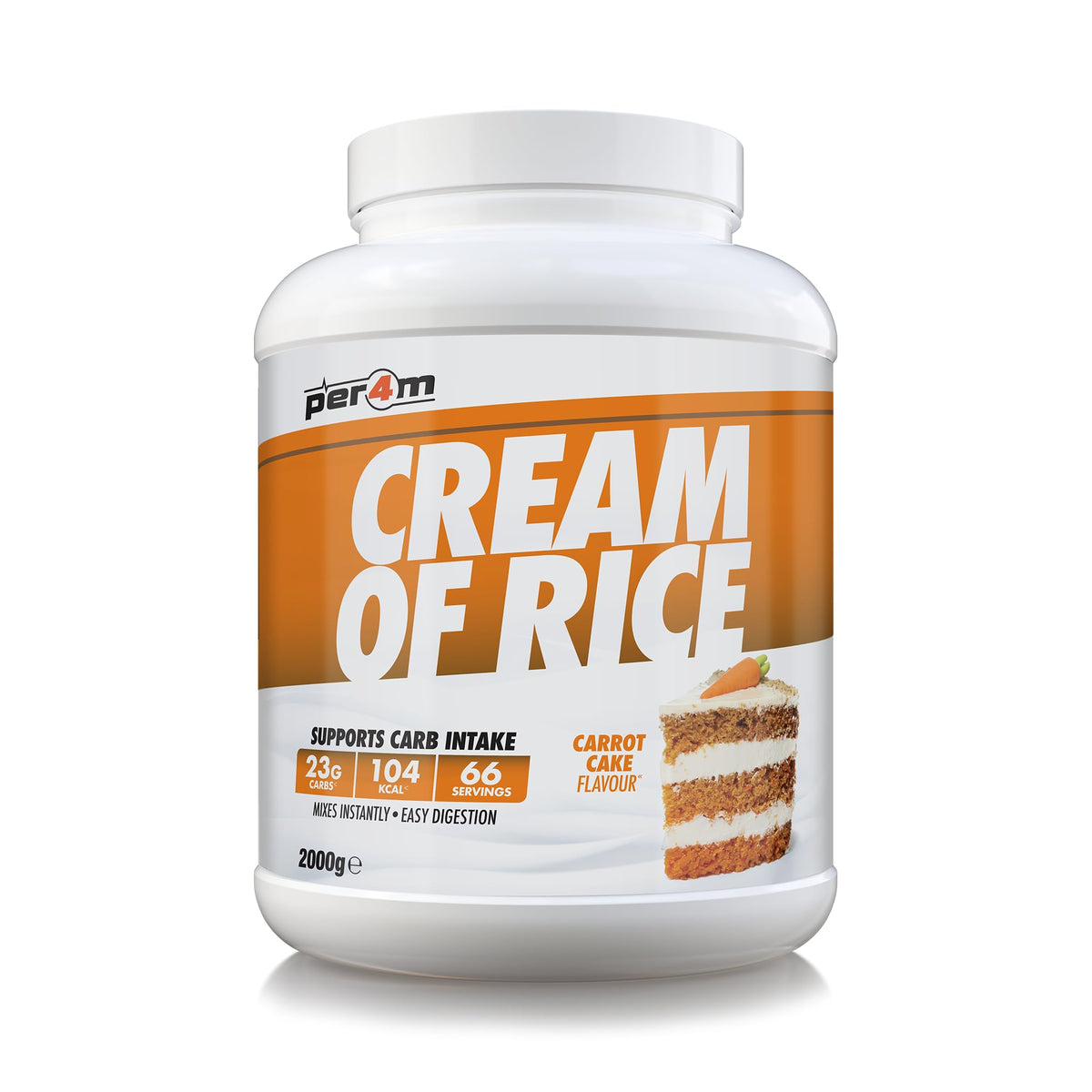 Per4m Cream of Rice 2kg Carrot Cake