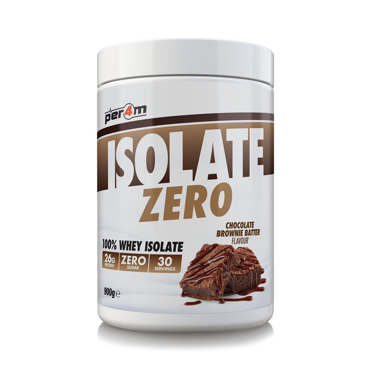 Per4m Isolate Zero 900g Choc Brownie Batter