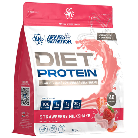Applied Nutrition Diet Whey 1kg Strawberry Shake