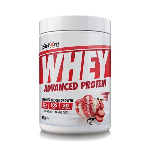 Per4m Advanced Whey Protein 900g Strawberry Creme