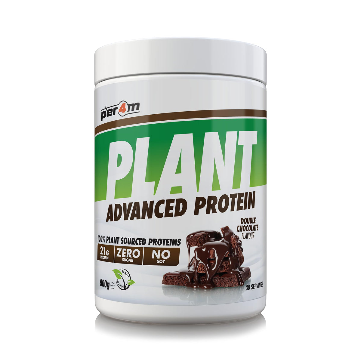 Per4m Plant Protein 900g Double Chocolate