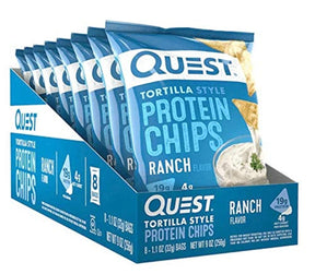 Quest Nutrition Protein Chips 8x32g Ranch