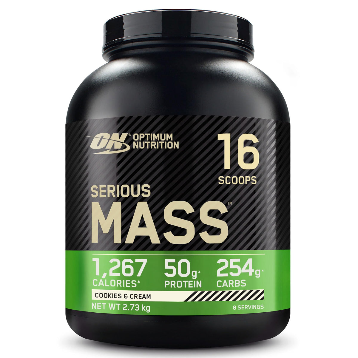 Optimum Nutrition Serious Mass 2.73kg Cookies & Cream