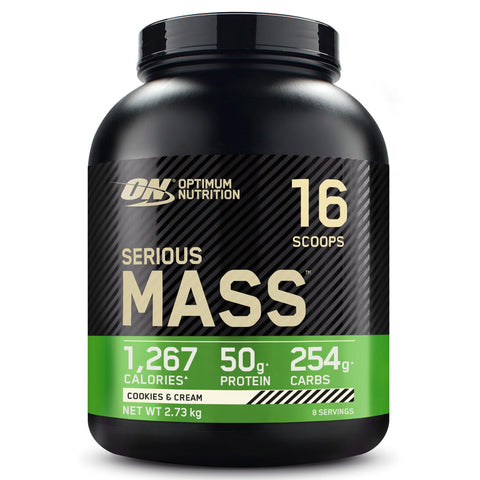 Optimum Nutrition Serious Mass 2.73kg Cookies & Cream