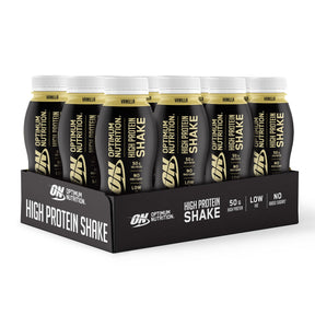 Optimum Nutrition Protein Shake 12x500ml Vanilla