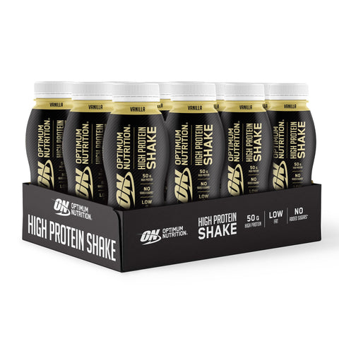 Optimum Nutrition Protein Shake 12x500ml Vanilla