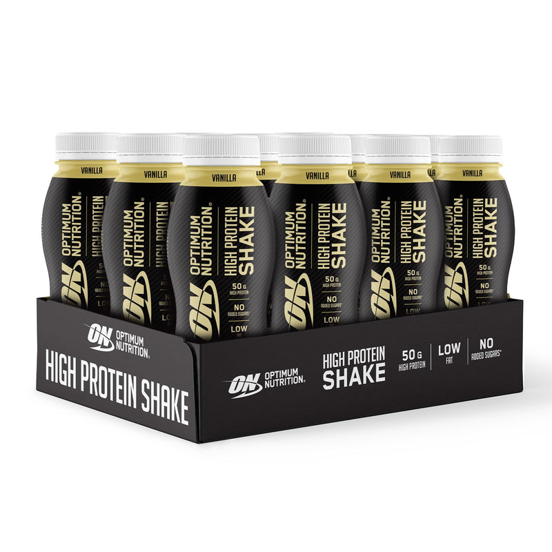 Optimum Nutrition Protein Shake 12x500ml Vanilla