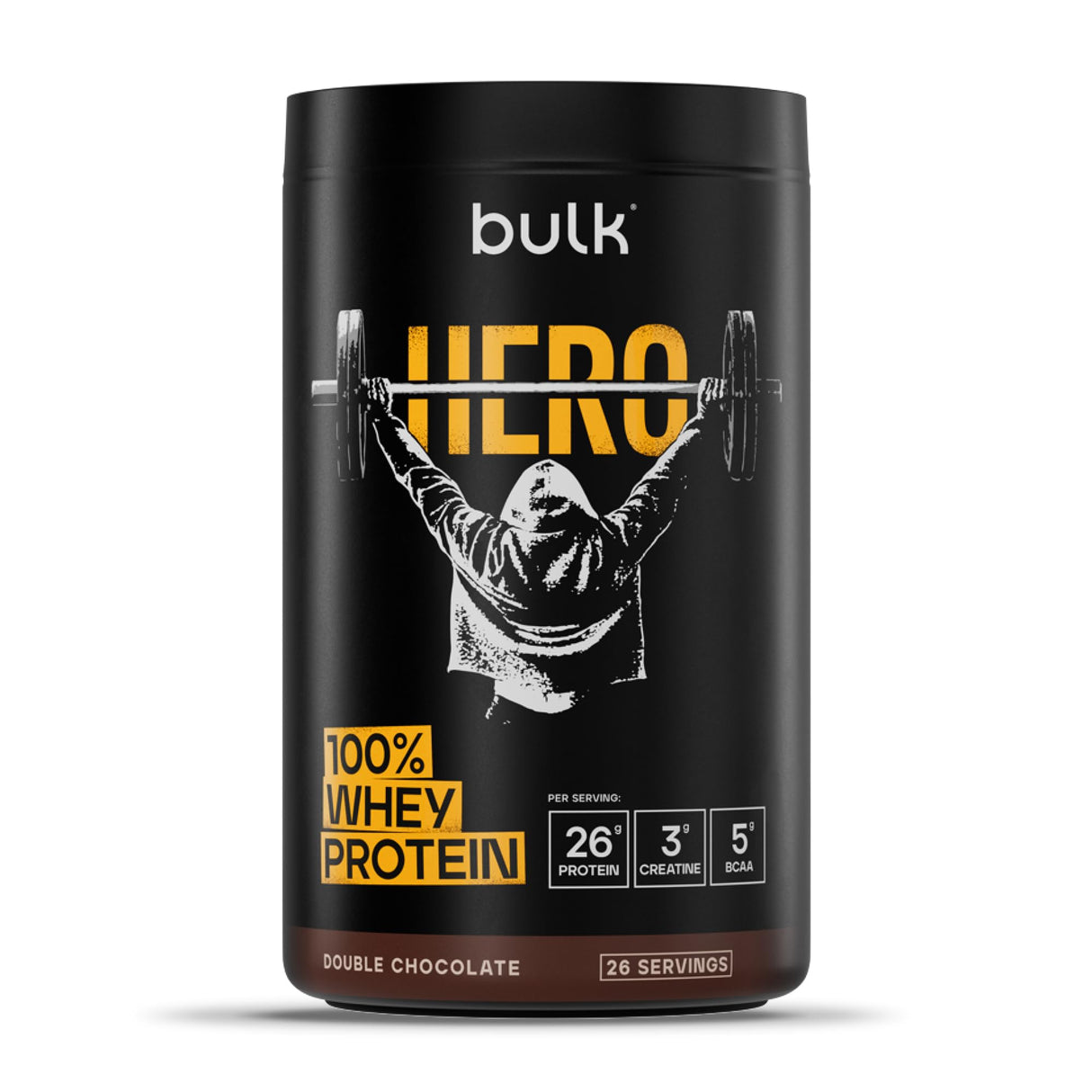 Bulk Hero Whey Isolate Premium Blend 900g Chocolate