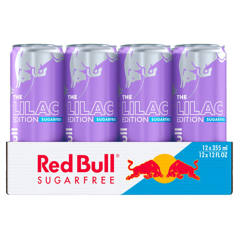 Red Bull Sugar Free 12x355ml Lilac