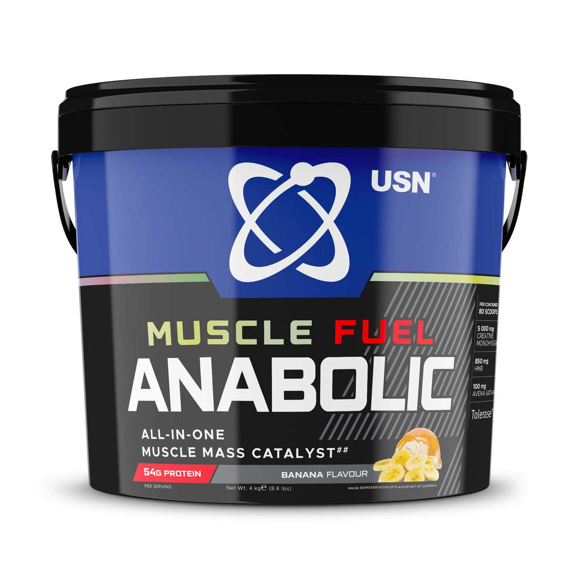 USN Muscle Fuel Anabolic 4kg Banana — USN — image 1