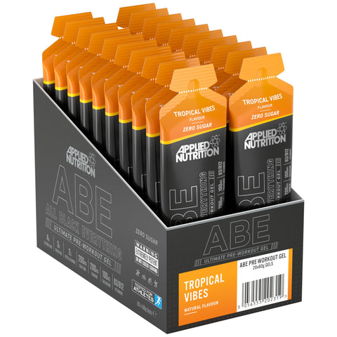 Applied Nutrition ABE (All Black Everything) Pre Workout Gel 20x60g Tropical