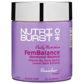Nutriburst Fembalance 60 Gummies Strawberry