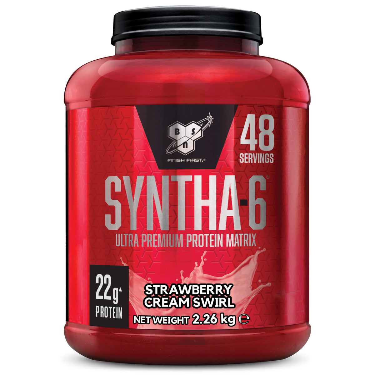 BSN Syntha 6 Limited Edition 2.26kg Strawberry Cream Swirl