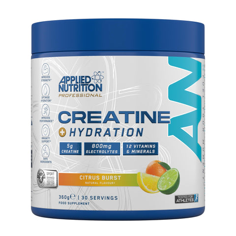 Applied Nutrition Creatine + Hydration 360g Citrus Burst