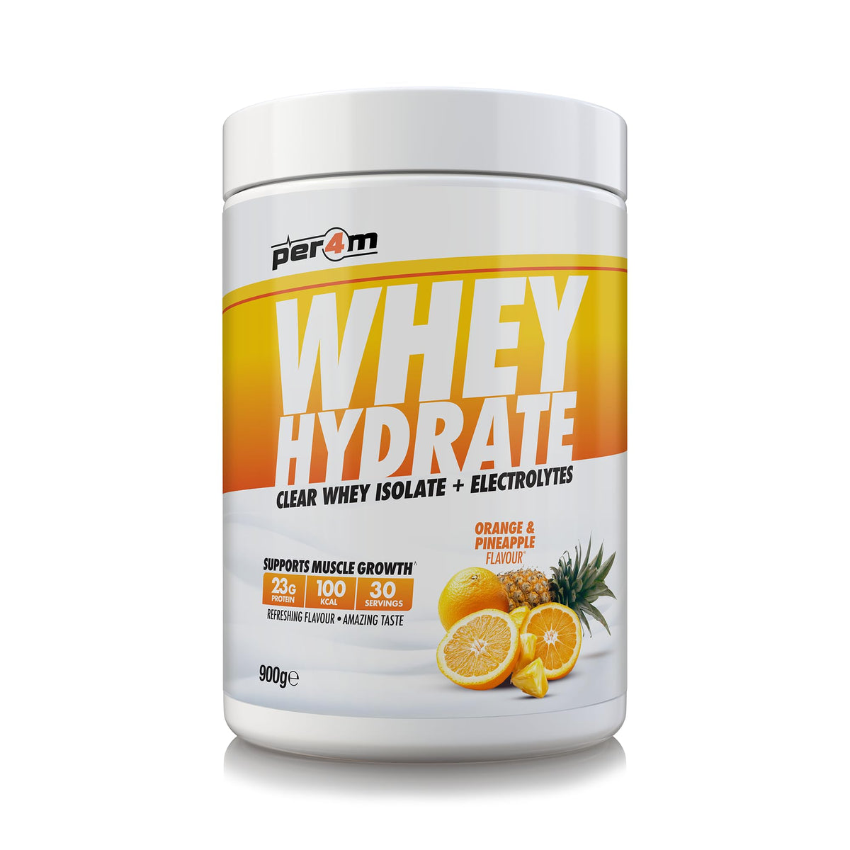 Per4m Whey Hydrate 900g Orange and Pineapple