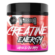 Warrior Creatine Plus Energy 360g Mixed Berry