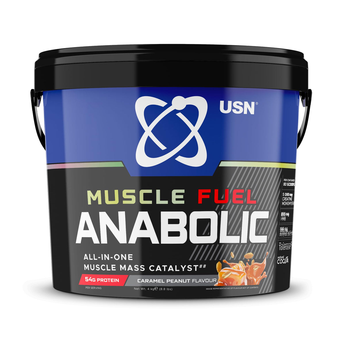 USN Muscle Fuel Anabolic 4kg Caramel Peanut Butter